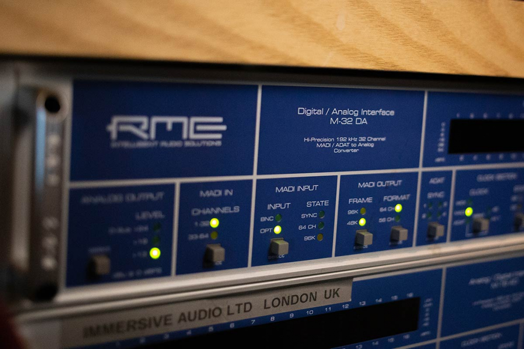 Marco Perry - RME M-32 DA Converter - Synthax Audio UK