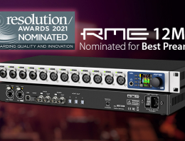 RME 12 Mic - Resolution Awards 2021 Nomination Feature Image - Synthax Audio UK