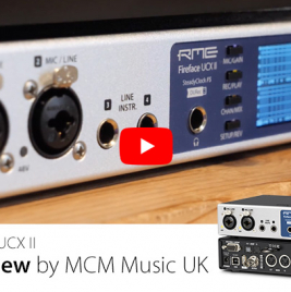 RME Fireface UCX II Review by MCM Music UK - Featured Image - Synthax Audio UK