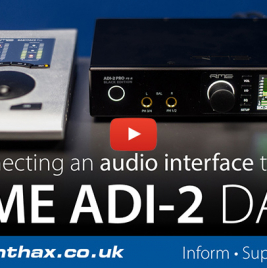 How to connect the RME ADI-2 DAC to a Babyface Pro