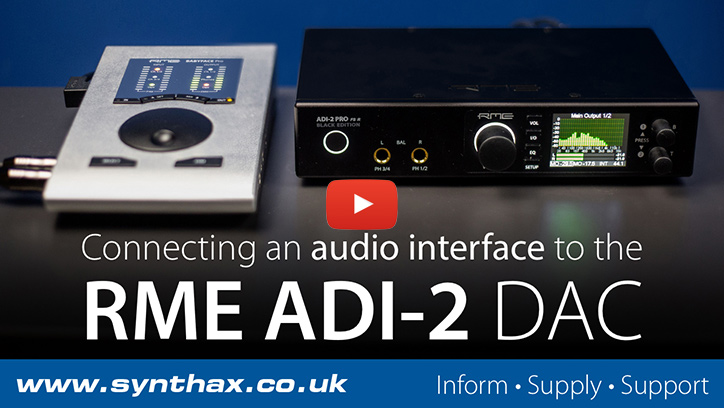 Video thumbnail for How to connect the RME ADI-2 DAC to a Babyface Pro