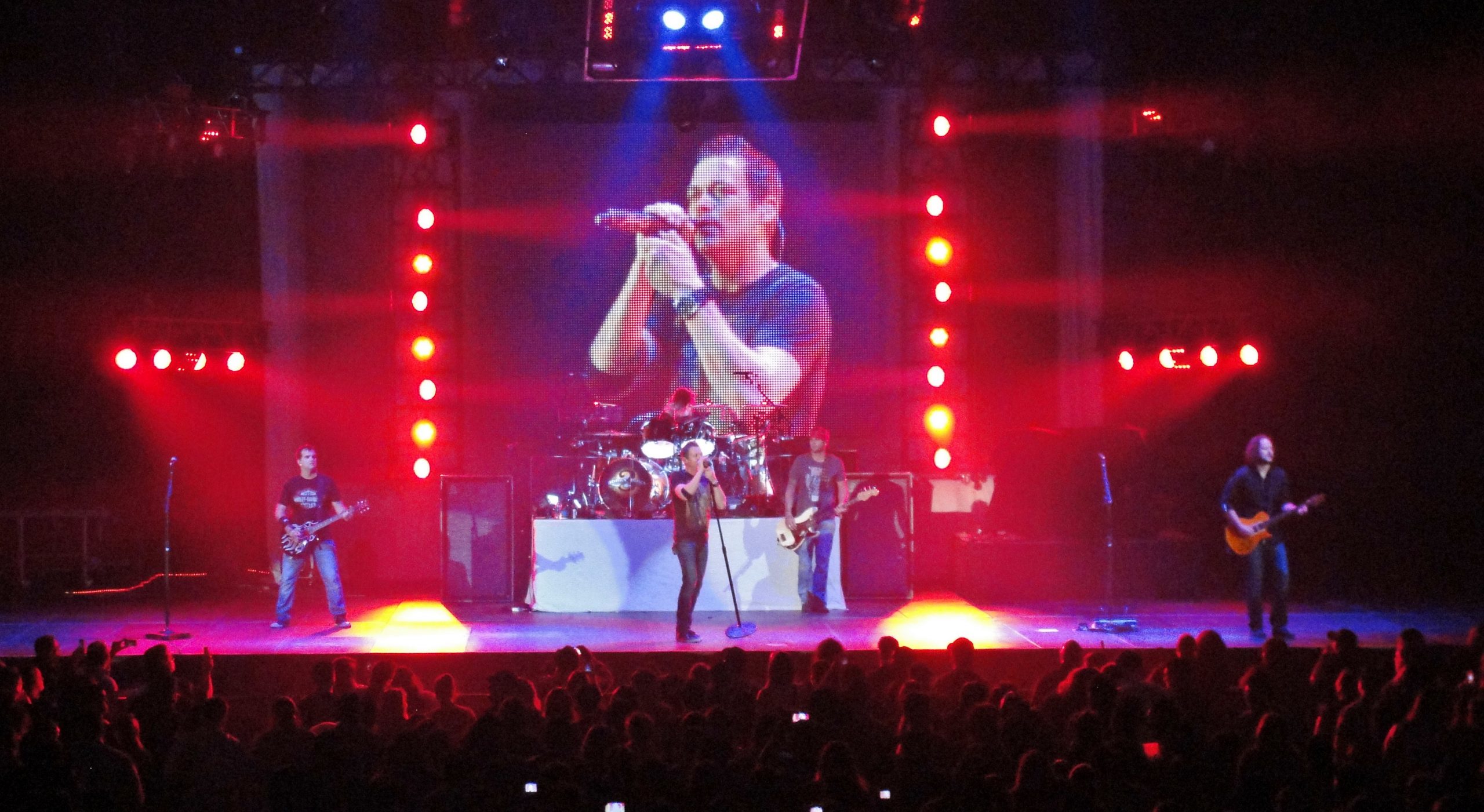 3 Doors Down performing in Laredo, Texas, in 2012