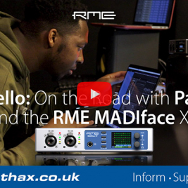 Femi Bello - RME MADIface XT Feature Image - Synthax Audio UK