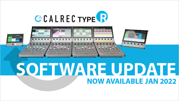 Calrec Type R - Software Update Jan 2022 Image - Synthax Audio UK