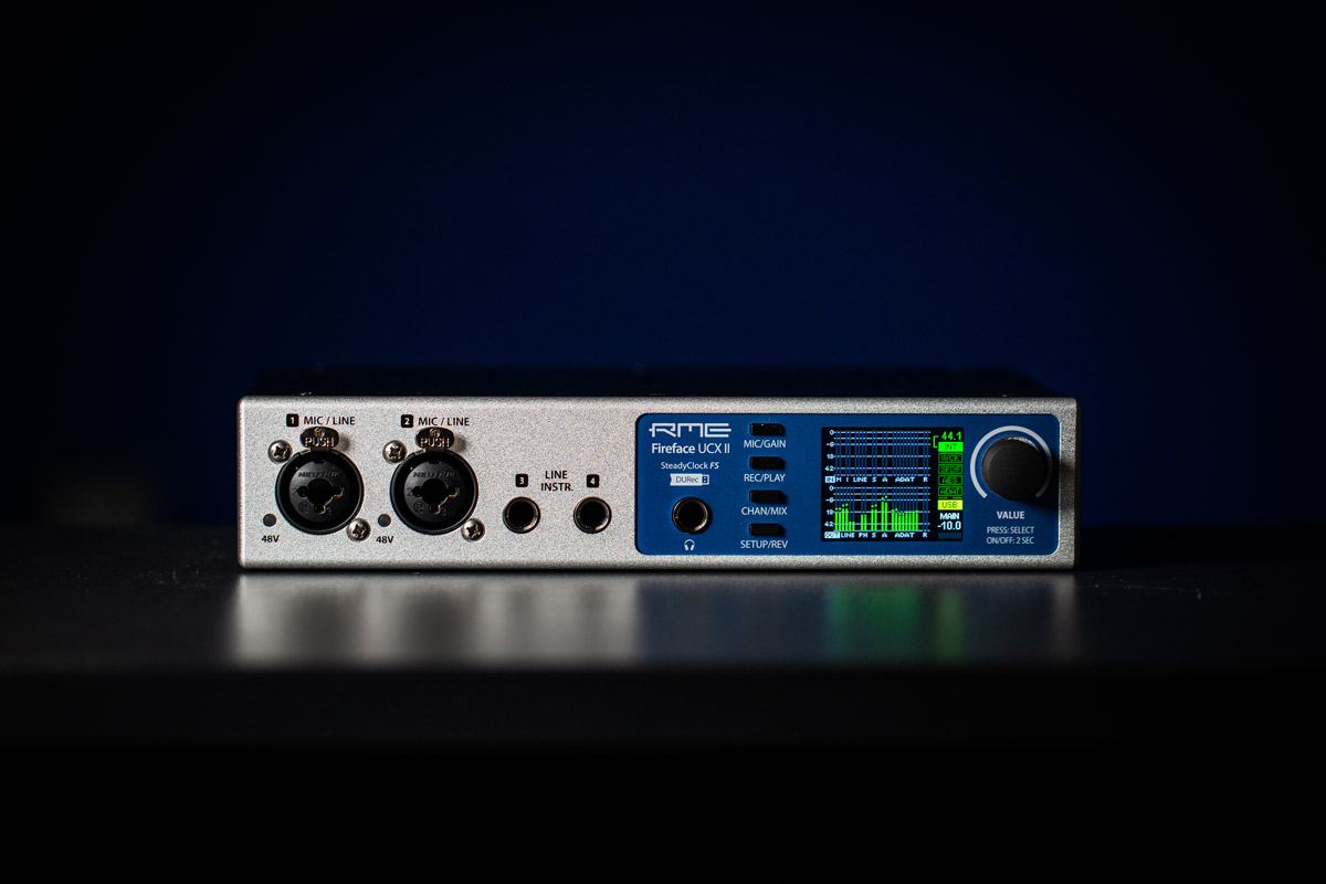 RME Fireface UCX II - Portrait - Synthax Audio UK