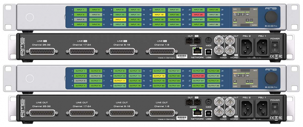RME M-32 Pro AD/DA with MADI and AVB