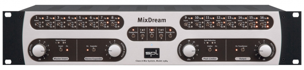 The SPL MixDream analogue summing mixer