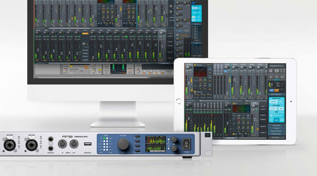 RME's TotalMix FX is powered by an on-board DSP