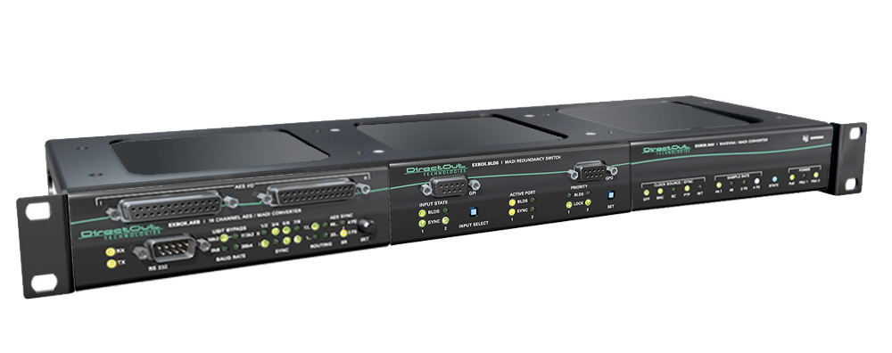 DirectOut Exbox Series in Rackmount