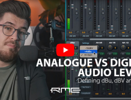 RME Audio - Understanding Audio Levels - Featured Image - Synthax Audio UK.jpg