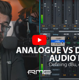 RME Audio - Understanding Audio Levels - Featured Image - Synthax Audio UK.jpg