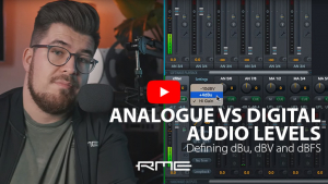 RME Audio - Understanding Audio Levels - Featured Image - Synthax Audio UK.jpg