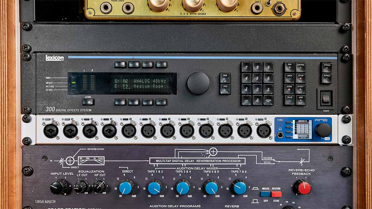 RME 12Mic in the rack