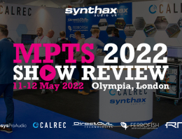 Roundup of the Calrec and Synthax Audio UK stand at MPTS 2022