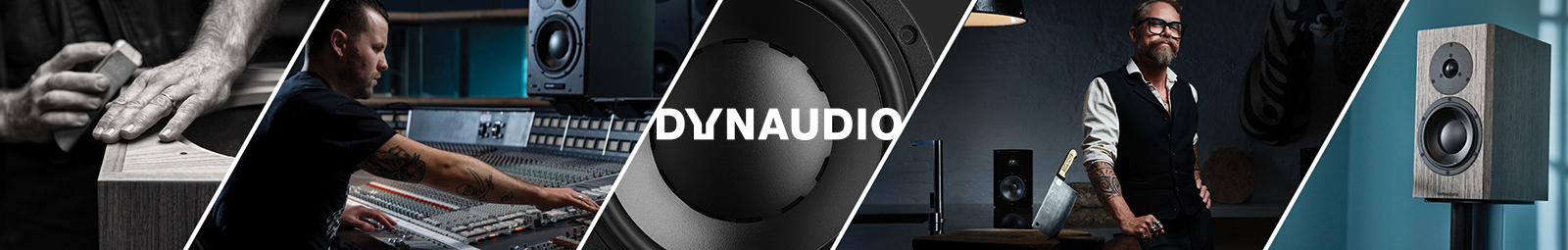 Dynaudio hero image collage