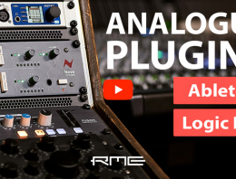 RME Audio - Analogue Plugins Featured Image - Synthax Audio UK