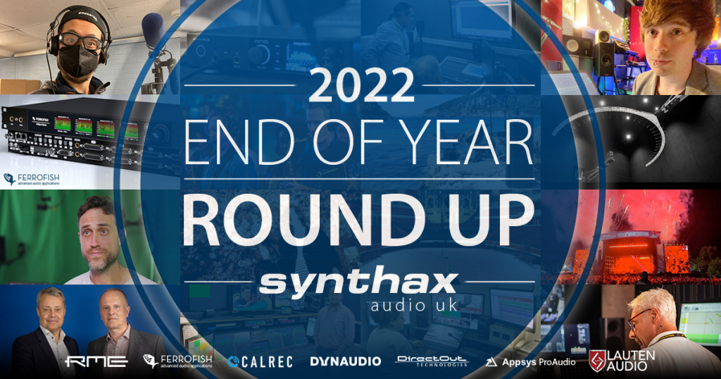 Synthax Audio UK 2022 RoundUp Collage