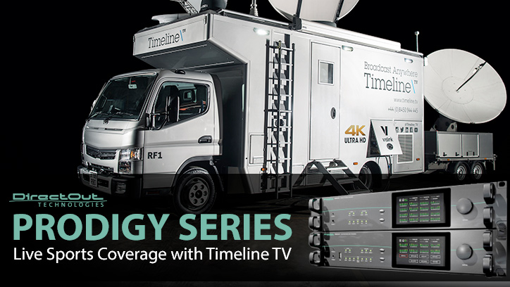 DirectOut Prodigy Series Timeline TV feature image