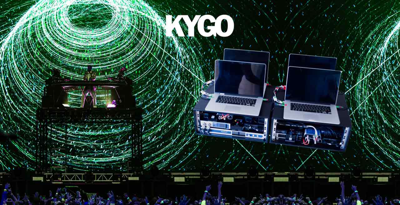 Gravity Rigs promo image for Kygo playback rig