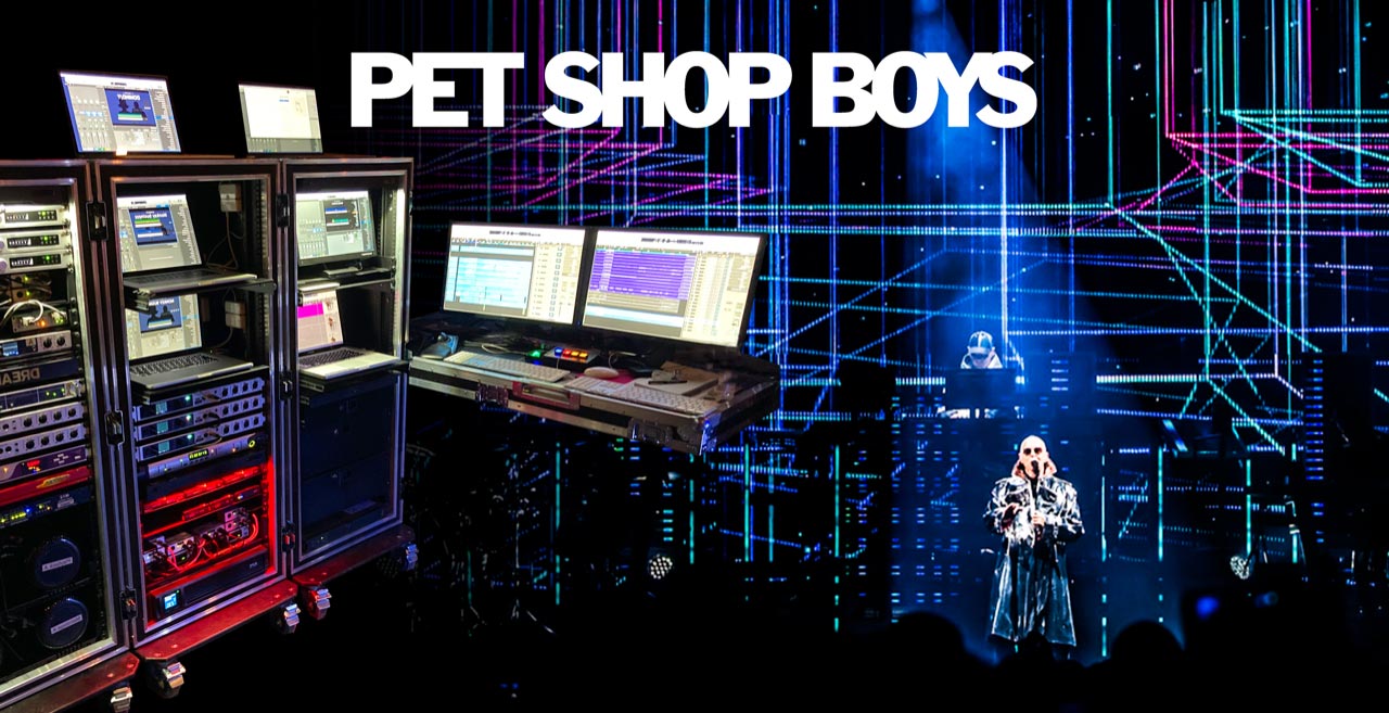 Gravity Rigs promo image for Pet Shop Boys playback rig