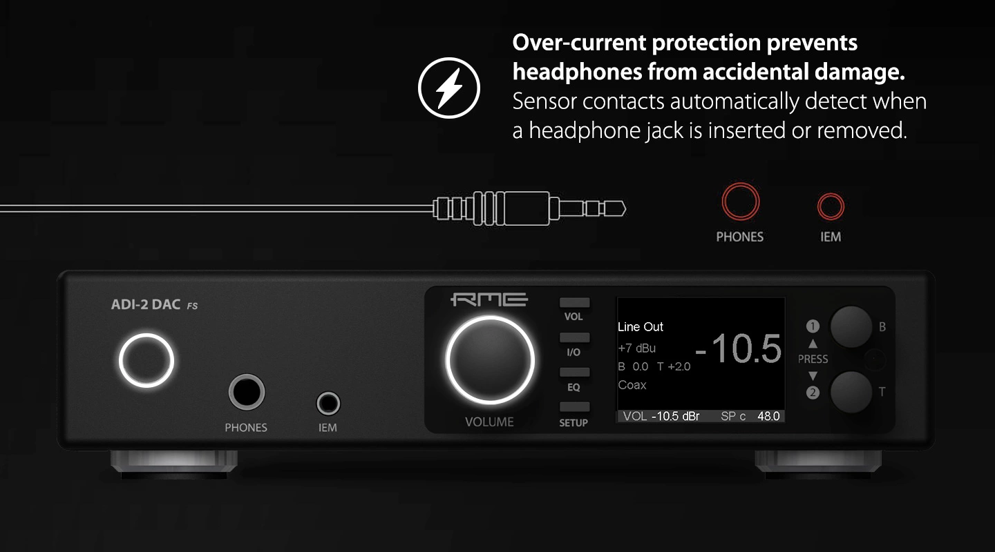 RME ADI-2 DAC - Overload Protection