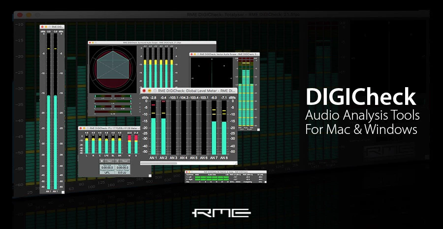 RME DIGICheck software