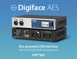 RME launches Digiface AES promo image