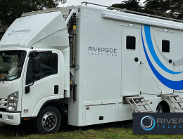 Riverside Television's outside broadcast truck Bigger OB