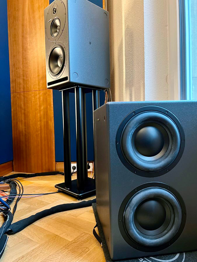 Dynaudio Core 59 and Core Sub studio monitors