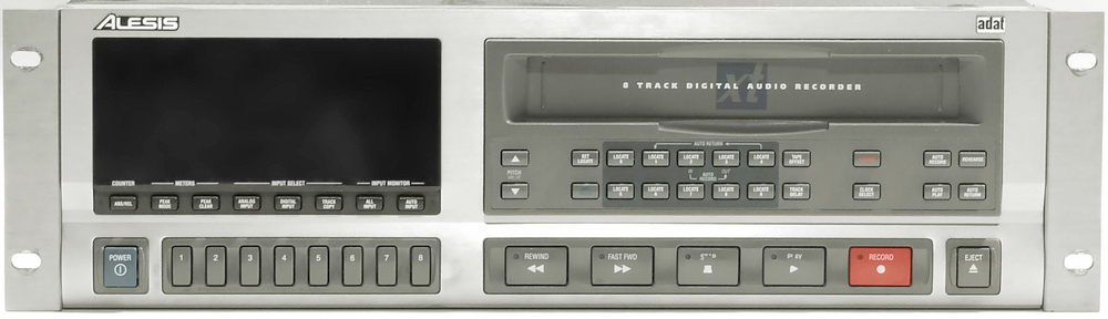 Front panel of the Alesis ADAT XT