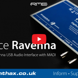 RME Digiface Ravenna overview video still