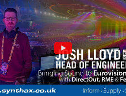 Video thumbnail for Josh Lloyd Synthax UK interview