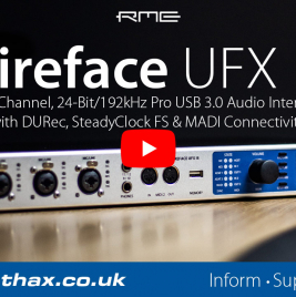 RME Fireface UFX III video overview