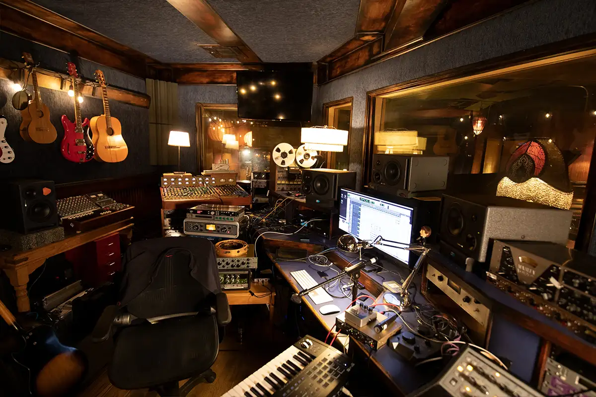 Producer Justin Stanley's downtown L.A. Studio