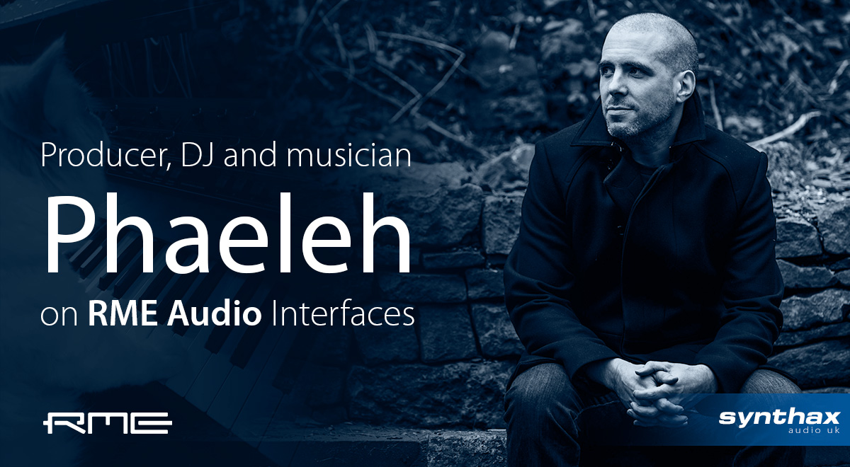 British electronic music producer Phaeleh and text