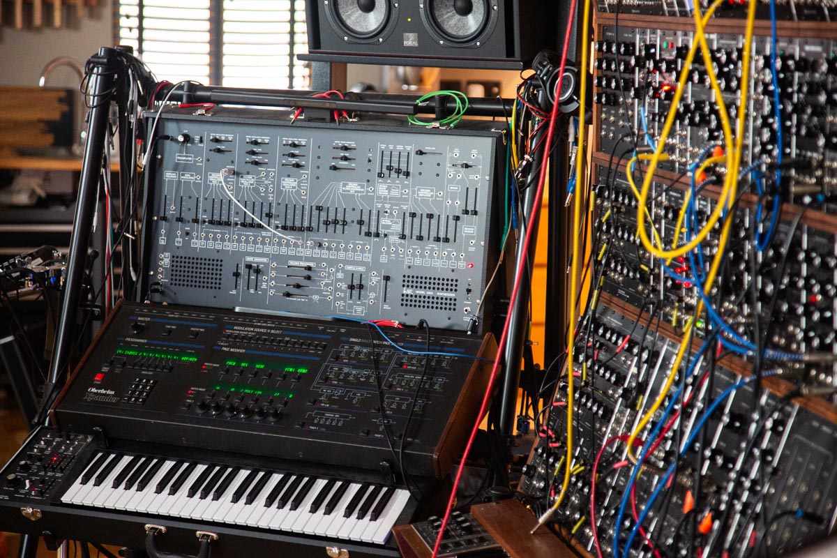 Arp 2600, Oberheim Expander and Moog Modular Synthesizers