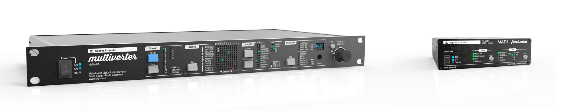 Appsys Multiverter II and Flexiverter (MADI)