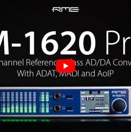 RME M-1620 Pro video thumbnail