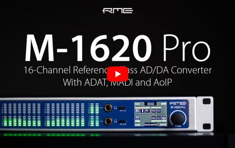 RME M-1620 Pro video thumbnail