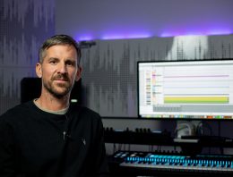 Reset Robot in his recording studio
