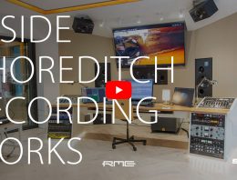 Shoreditch Recording Works video RME M-1620 Pro