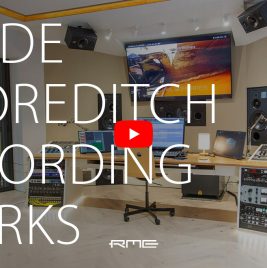 Shoreditch Recording Works video RME M-1620 Pro