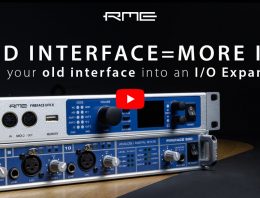 How to connect RME Fireface 800 to new RME interfaces