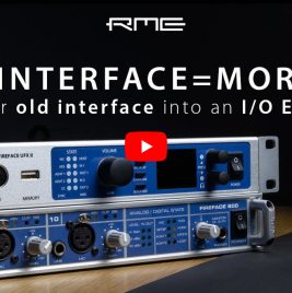 How to connect RME Fireface 800 to new RME interfaces