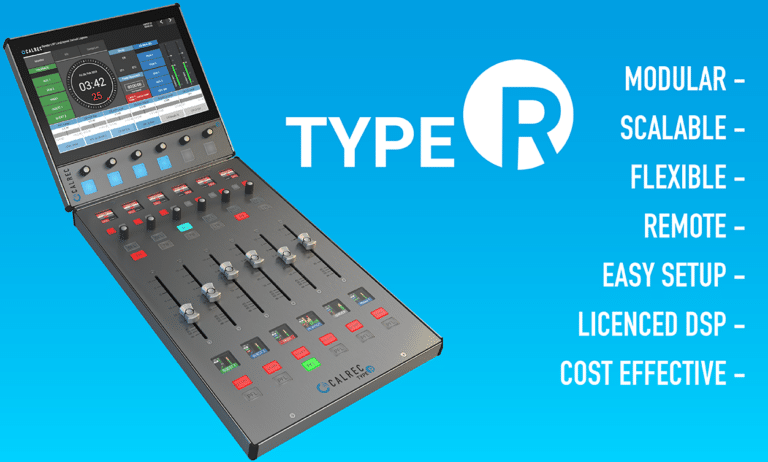 Calrec Type R promo banner