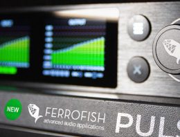 Closeup of the Ferrofish Pulse 16 AE converter