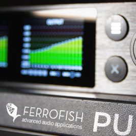 Closeup of the Ferrofish Pulse 16 AE converter