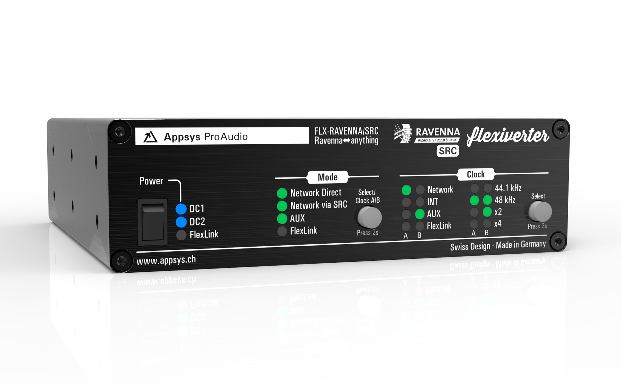 Appsys FLX-RAVENNA/SRC digital audio converter