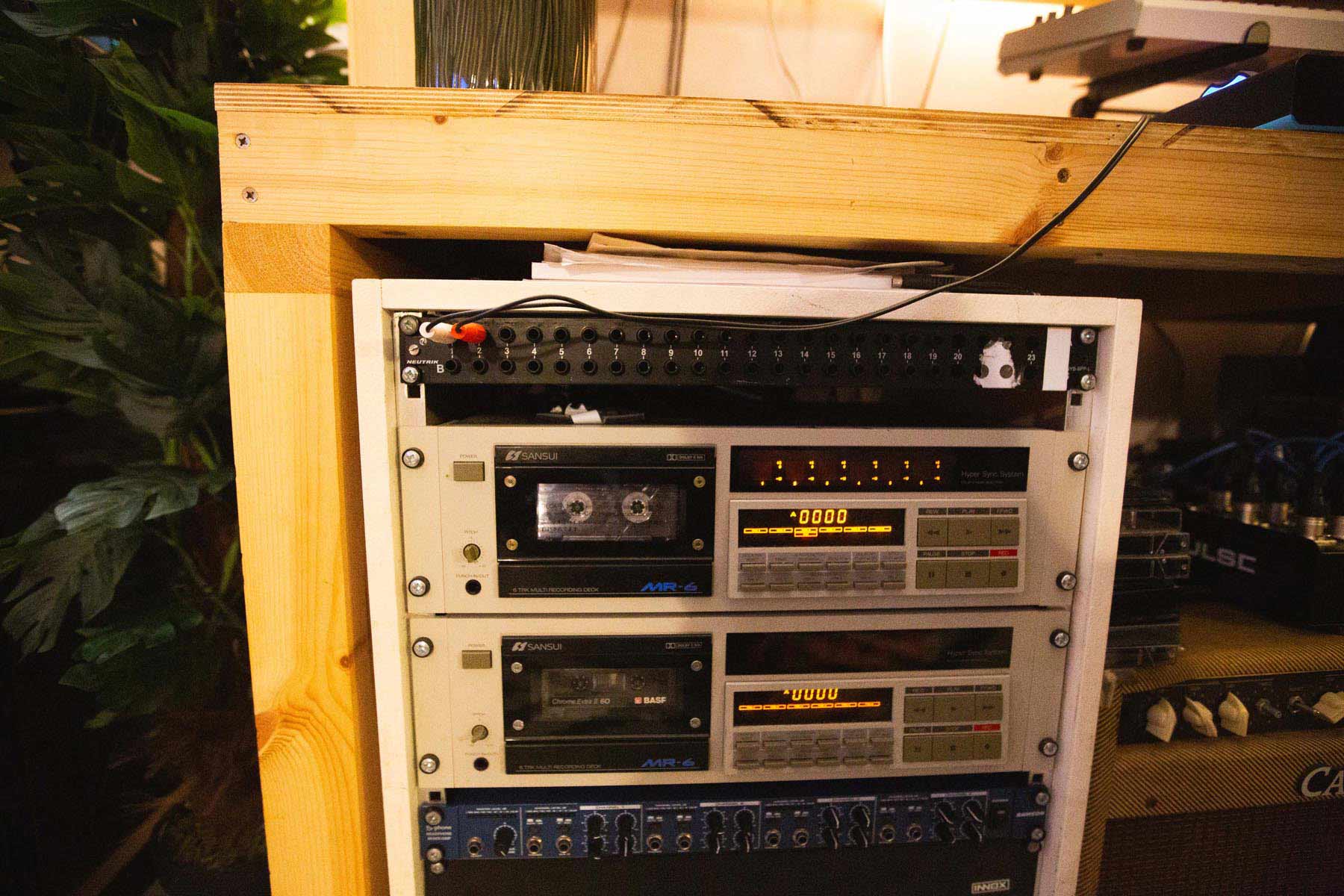 Sansui MR-6 9-track cassette machines 