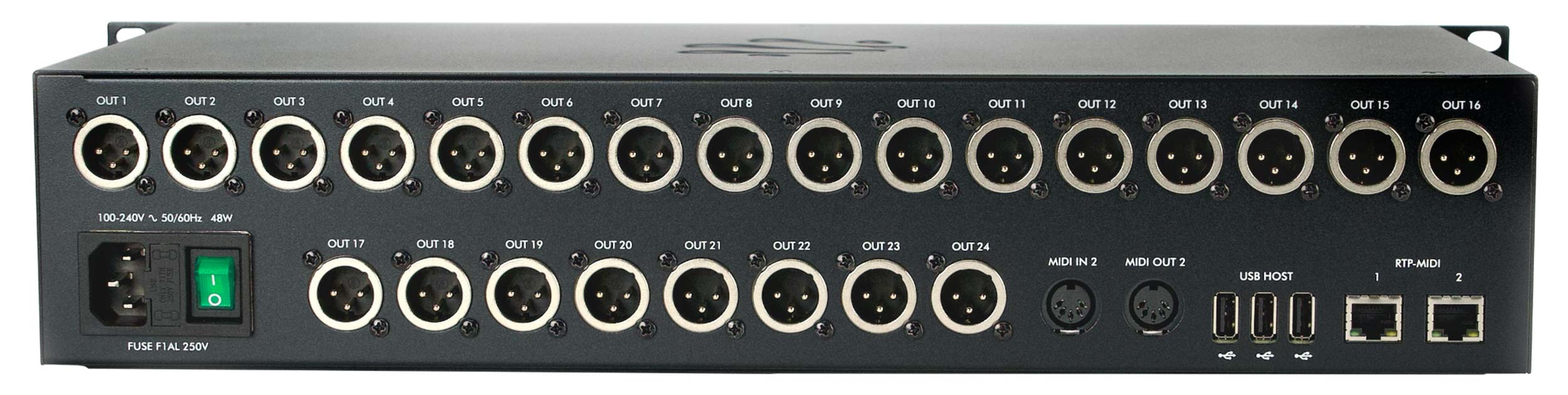 iConnectivity PlayAUDIO2U live audio interface rear panel